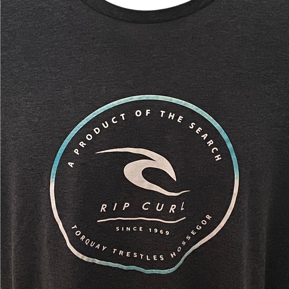 RIP CURL Surf “A Product of the Search” Tee Shirt Men L Large - Picture 2 of 5
